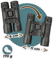 Zestaw lornetka ekspert z etui dla dzieci Buki SP008