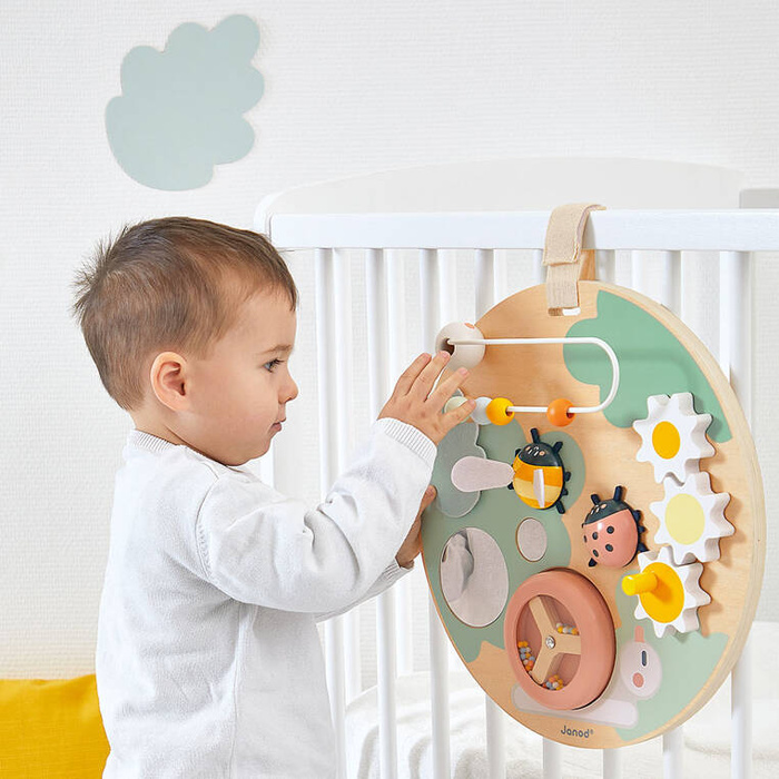 Tablica edukacyjna drewniana Ogród Sweet Cocoon Janod