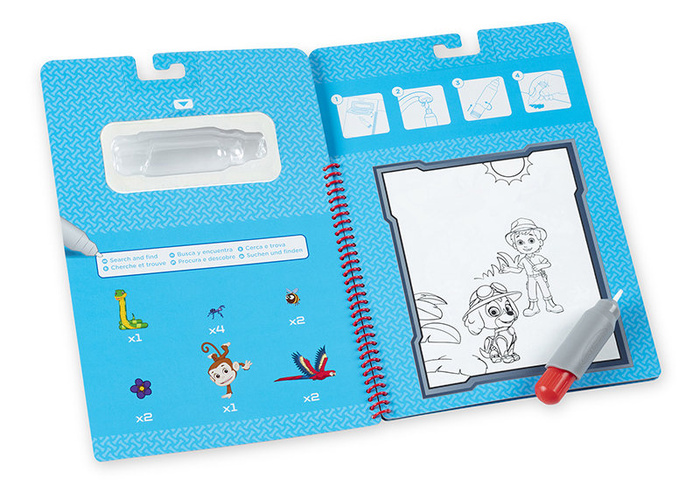 Przygodowa kolorowanka wodna Psi Patrol Water Wow! - Skye Melissa and Doug