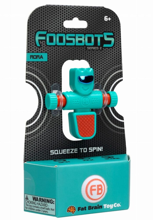 Niebieski Piłkarzyki Foosbots Zestaw dla jednego gracza Fat Brain Toys