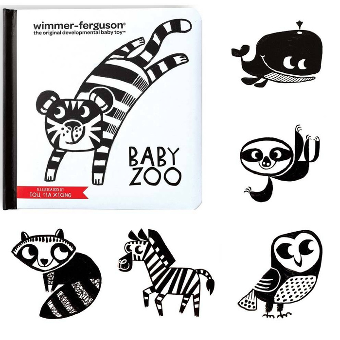 Książka dla niemowląt Tajemnicze Zoo Wimmer Ferguson Manhattan Toy