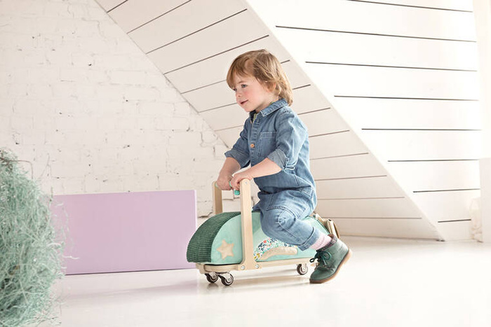 Drewniany jeździk z torebką Smok Joe LILLIPUTIENS