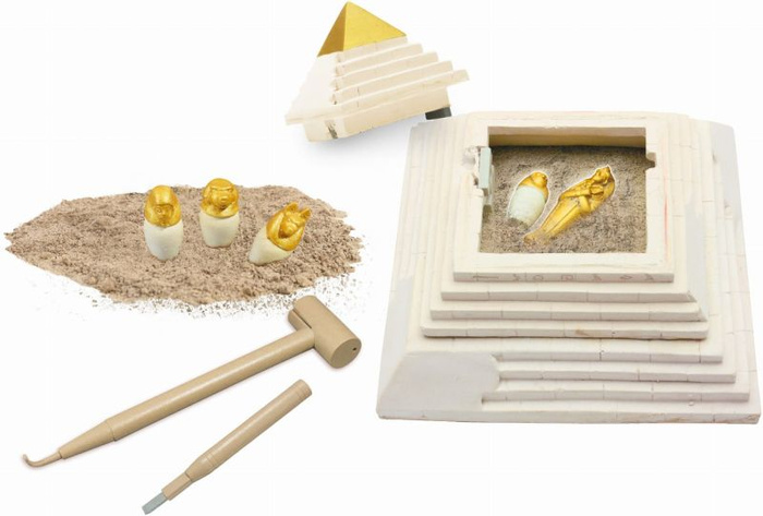 Zabawa edukacyjna dla dzieci Tajemnica piramidy Buki