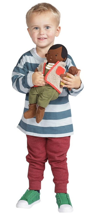 Lalka Ellis z małym przyjacielem szczeniakiem Manhattan Toy