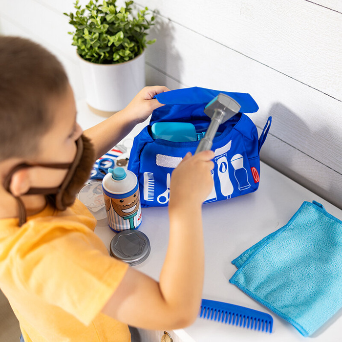 Zestaw małego fryzjera barbera Melissa and Doug