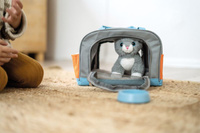 Kotek z torbą transportową i akcesoriami Small Foot