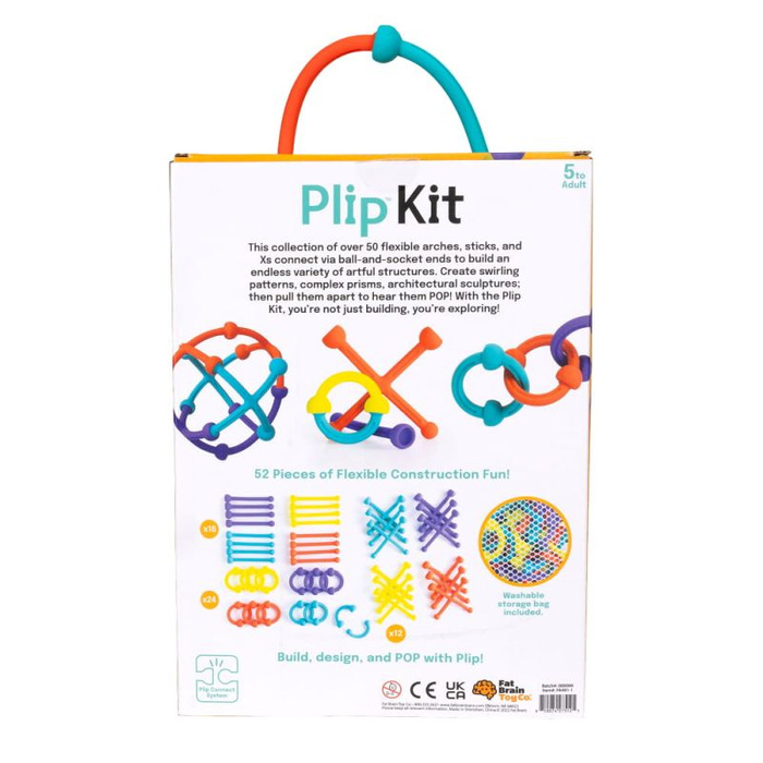 Plip Kit klocki silikonowe Fat Brain Toys