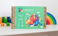 Klocki magnetyczne Connetix Rainbow Creative Pack 102 el. 