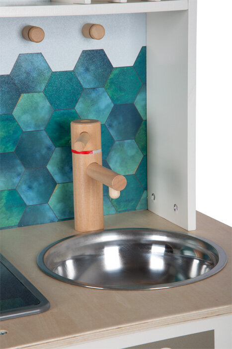 Nowoczesna kuchnia dziecięca ze światłem i dźwiękiem Biała Tasty Small Foot