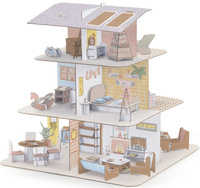 Zrób to sam domek dla lalek z akcesoriami Djeco