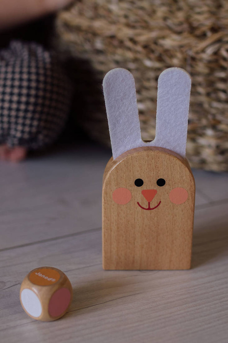 Gra strategiczna drewniana 2-4 os. Magiczna Marchewka Janod