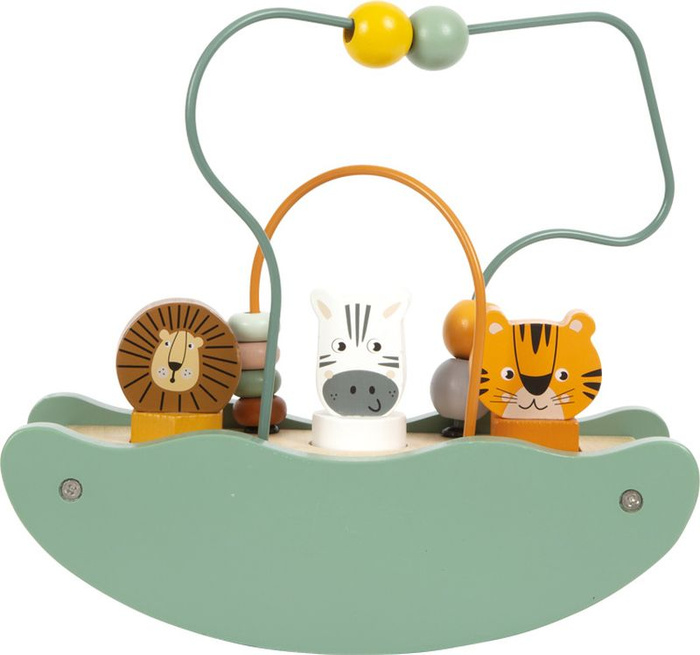 Drewniana pętla motoryczna dla dzieci Safari Small Foot