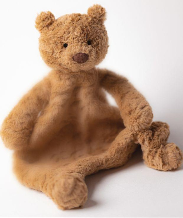 Miś Bartłomiej Szmatka Przytulanka Brązowa 27 cm Jellycat