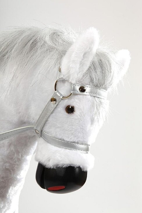 Koń na biegunach XXL. Śnieżynka