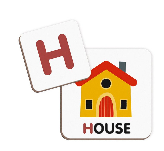 Magnetyczna układanka Alfabet Magnetibook kolekcja 2018, Janod