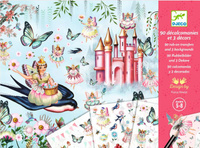 Zestaw kalkomanii zrób to sam W krainie bajek Djeco