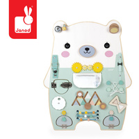 Tablica manipulacyjna dla dzieci XL 20 aktywności Miś Pure Janod