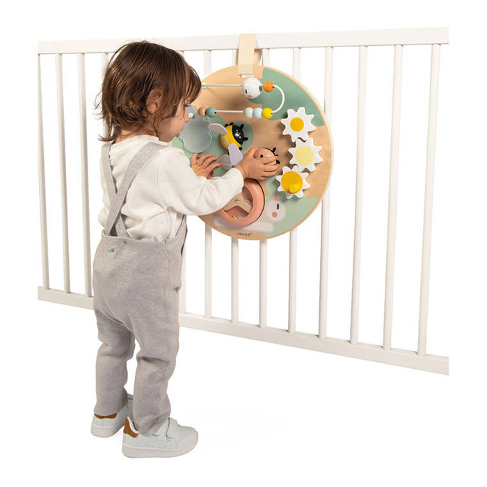 Tablica edukacyjna drewniana Ogród Sweet Cocoon Janod