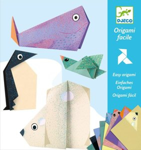 Origami zwierzęta polarne Djeco