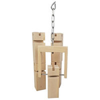 Drewniana gra zręcznościowa klocki Wieża Froebla Goki