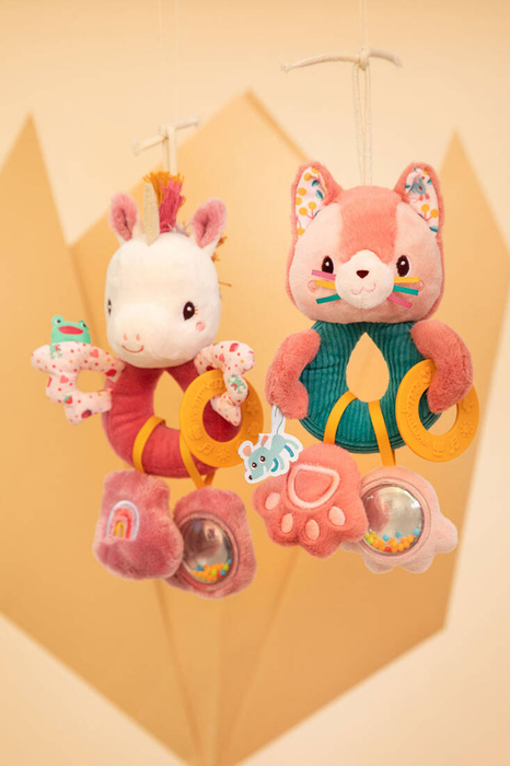 Grzechotka wielofunkcyjna Jednorożec Lena Lilliputiens