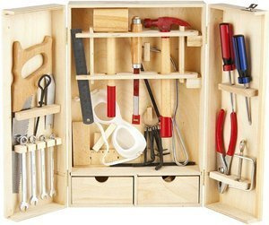 Walizka z narzędziami. Podręczny warsztat, 30 elementów