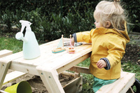 Piaskownica drewniana dla dzieci 3w1 stół kuchnia Small Foot