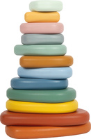 Drewniane kamienie balansujące River Rocks Montessori Small Foot
