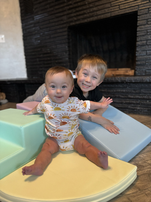 Zestaw do zabawy pastelowy Soft Play Corner Climber IGLU