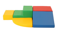 Zestaw do zabawy wielokolorowy Soft Play Corner Climber IGLU