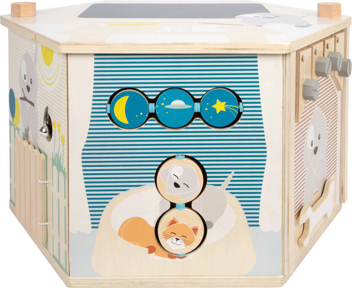 Drewniana kostka motoryczna Zwierzaki domowe XXL Small Foot