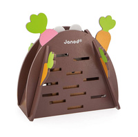 Gra strategiczna drewniana 2-4 os. Magiczna Marchewka Janod