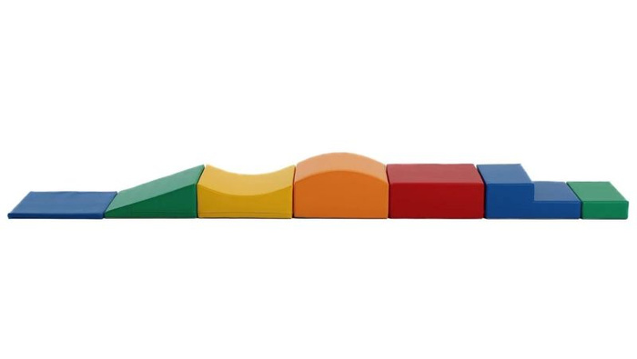 Zestaw do zabawy wielokolorowy Soft Play Little Crawler IGLU