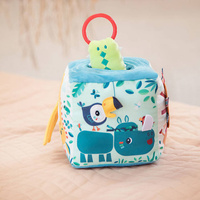 Kostka wielofunkcyjna miękka z pozytywką Dżungla Lilliputiens