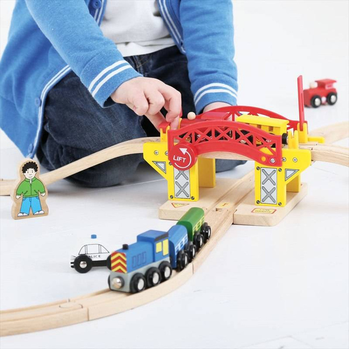 Most zwodzony do kolejki drewnianej, Bigjigs Rail