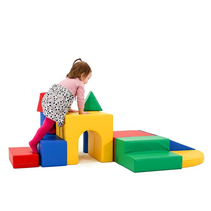 Zestaw do zabawy wielokolorowy Soft Play Zamek IGLU