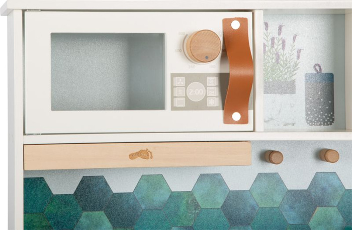 Nowoczesna kuchnia dziecięca ze światłem i dźwiękiem Biała Tasty Small Foot