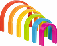 Drewniana układanka 3D z 40 klocków Goki