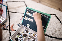 Magnetyczna układanka Alfabet Magnetibook kolekcja 2018, Janod