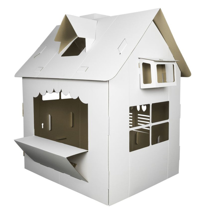 Kartonowy domek dla dzieci Kwiaciarnia Kwitnący Domek Tektorado