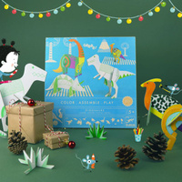 Kreatywny zestaw Dinozaury 3D Djeco