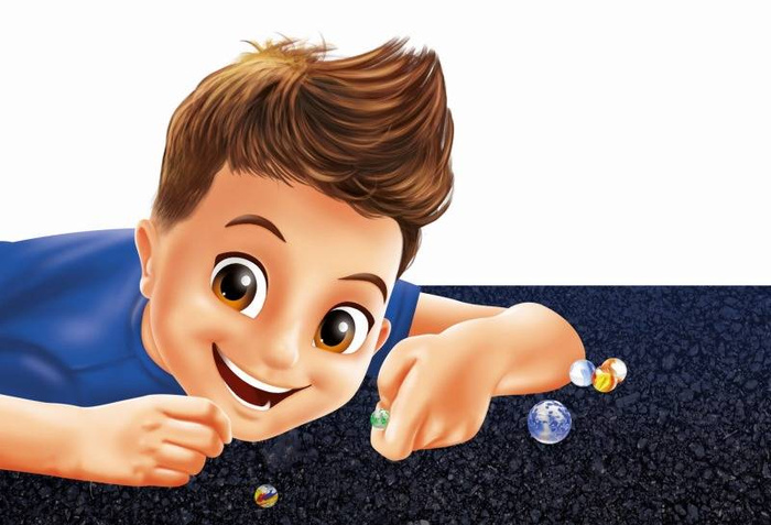 Szklane kulki - 163 szt. PM855 Buki