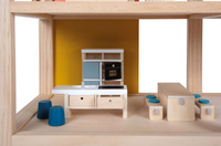 Domek dla lalek drewniany z wyposażeniem Natura Small Foot