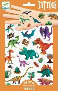 Zmywalne tatuaże dla dzieci Klub Dino Djeco 