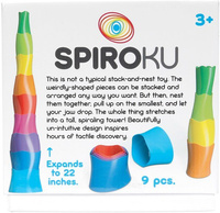 Tęczowe Kubeczki SpiroKu Fat Brain Toys