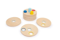 Układanka logiczna. Tarcze, small foot design