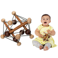 Zabawka dla niemowląt. Brązowa forma Manhattan Toy