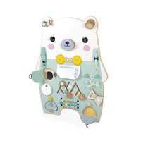 Tablica manipulacyjna dla dzieci XL 20 aktywności Miś Pure Janod