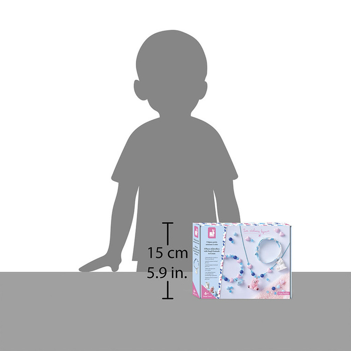 Zestaw do tworzenia biżuterii z zawieszkami Małe zwierzątka Janod