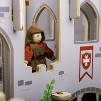 Drewniany zamek do składania Geroy Bigjigs Toys